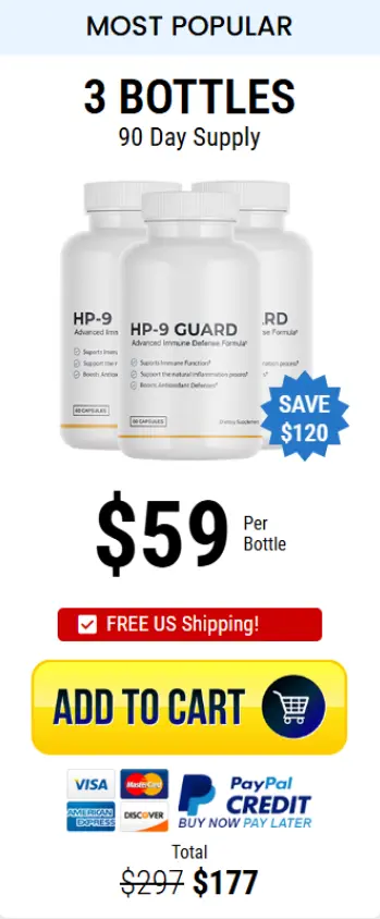 hp9guard 3 Bottle